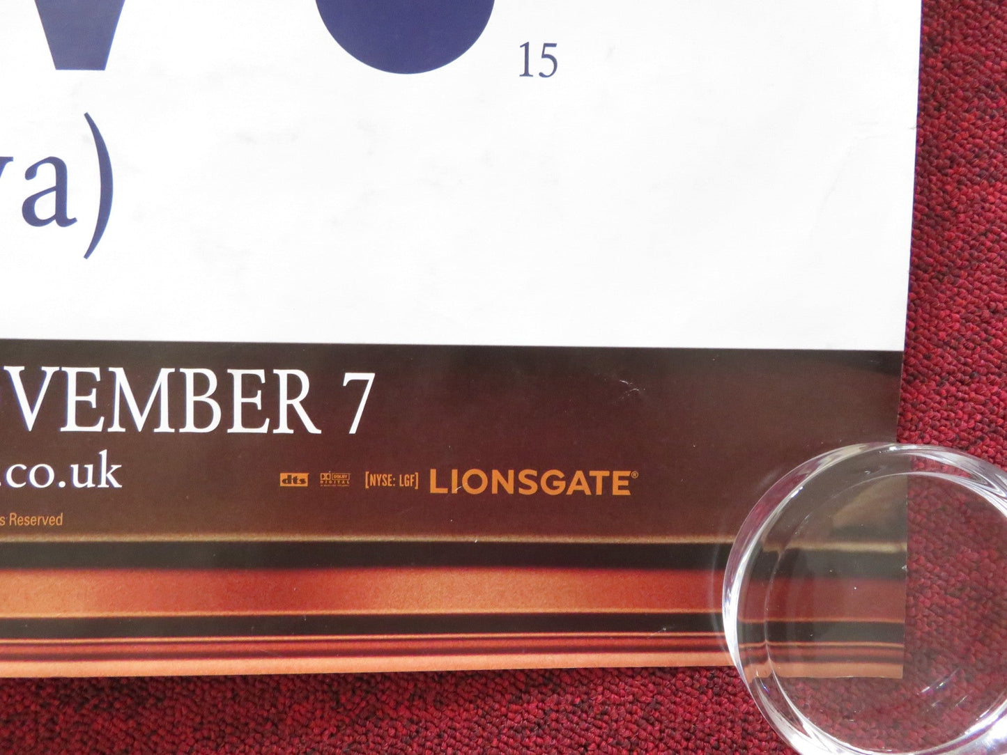 W. UK QUAD ROLLED POSTER JOSH BROLIN COLIN HANKS 2008 Rendezvous Cinema Movie posters