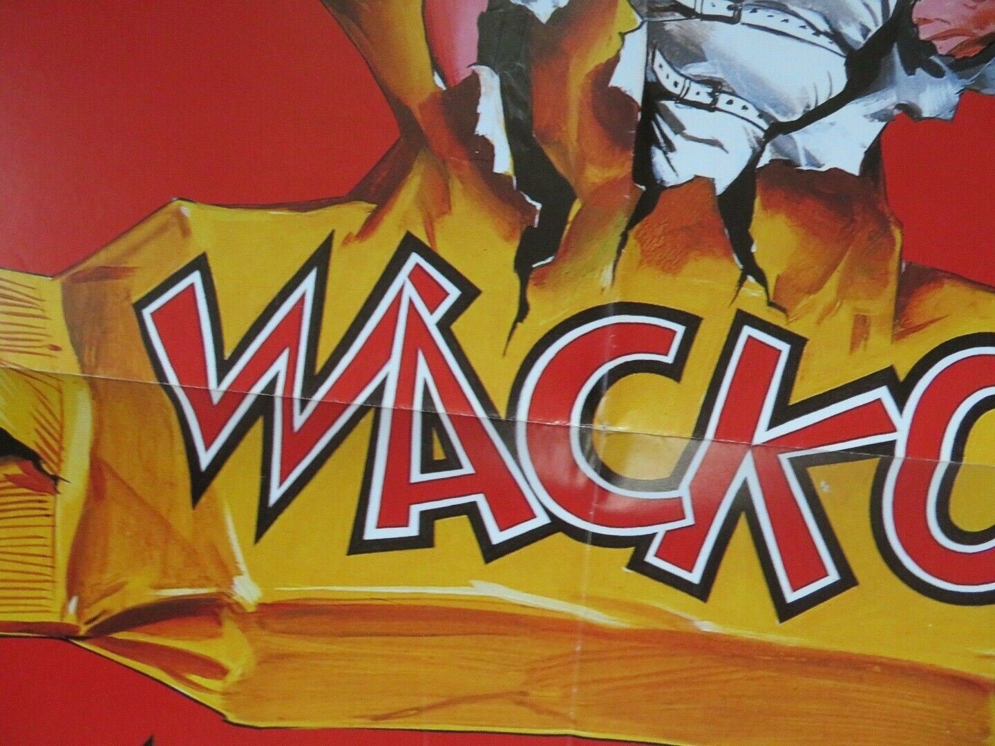 WACKO ONE SHEET POSTER JOE DON BAKER STELLA STEVENS 1982 Movie posters