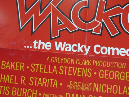 WACKO ONE SHEET POSTER JOE DON BAKER STELLA STEVENS 1982 Movie posters