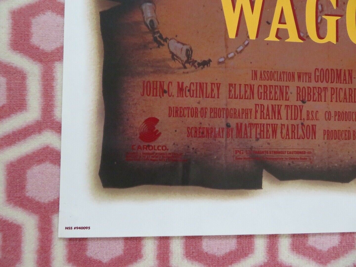 WAGONS EAST! US ONE SHEET POSTER JOE BAYS JOHH CANDY RICHARD LEWIS - Rendezvous Cinema