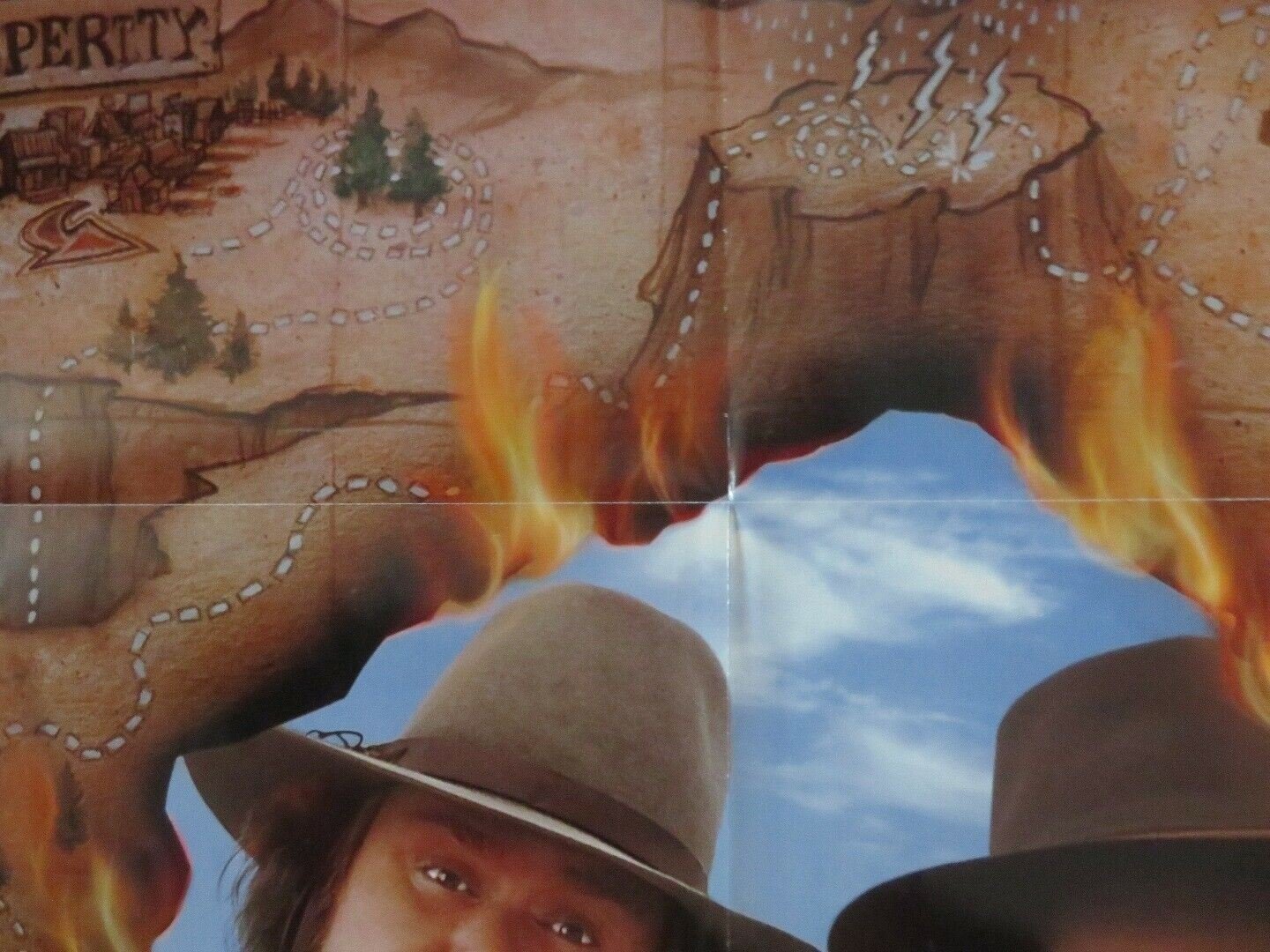 WAGONS EAST! US ONE SHEET POSTER JOE BAYS JOHH CANDY RICHARD LEWIS - Rendezvous Cinema