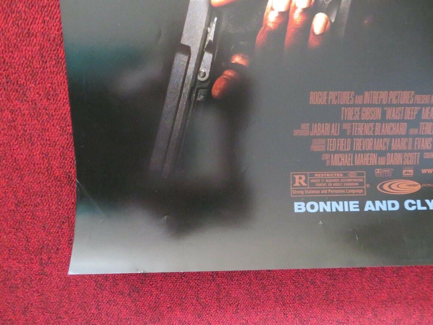 WAIST DEEP US ONE SHEET ROLLED POSTER TYRESE GIBSON 2006 Movie posters