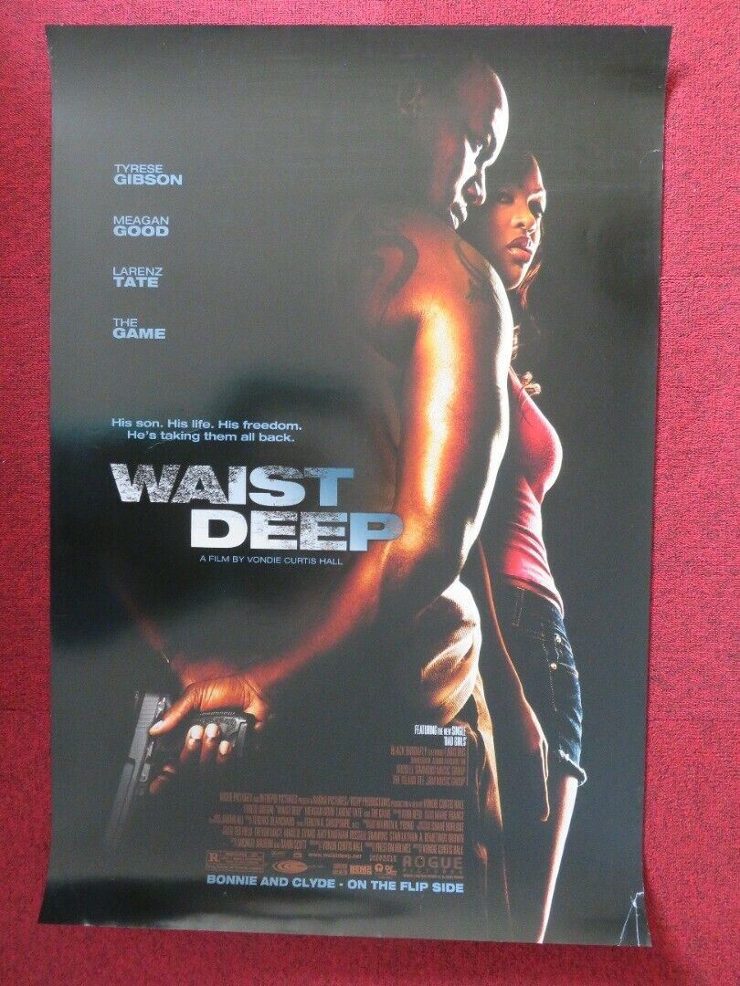 WAIST DEEP US ONE SHEET ROLLED POSTER TYRESE GIBSON 2006 Movie posters