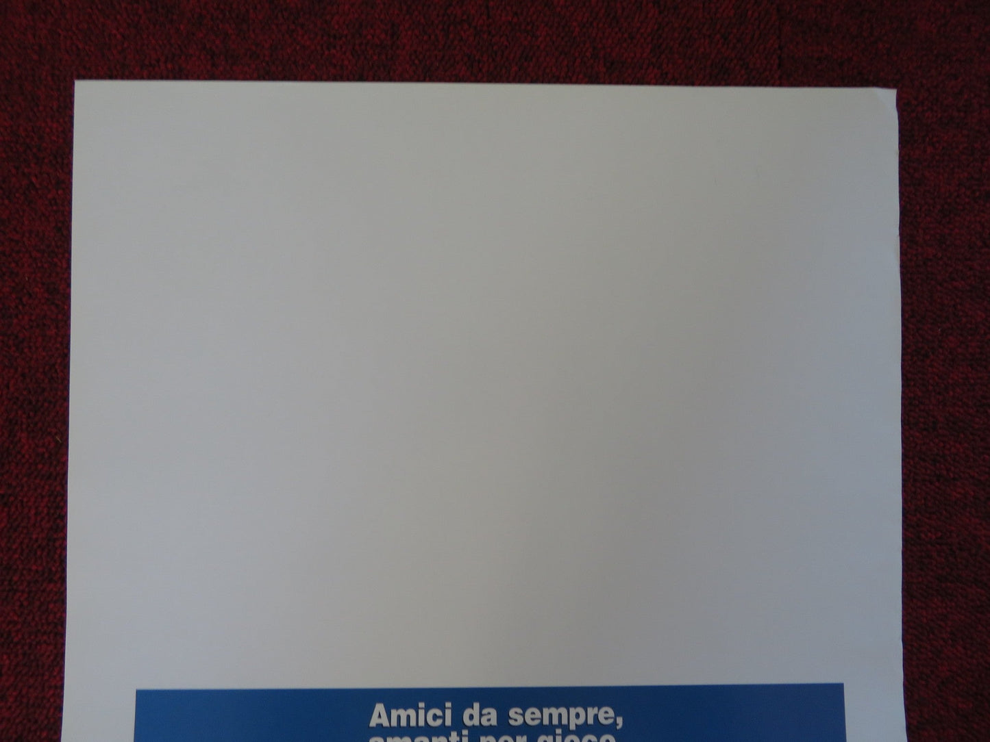 WAKING UP IN RENO ITALIAN LOCANDINA POSTER PATRICK SWAYZE CHARLIZE THERON 2002 Rendezvous Cinema Movie posters