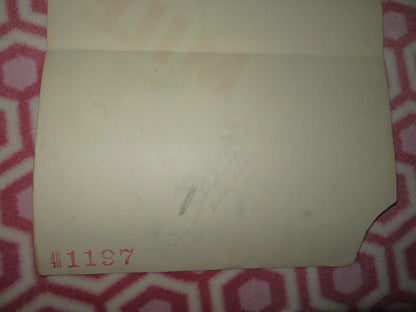 WALK A CROOKED MILE US INSERT (14"x 36") POSTER LOIS HAYWARD DENNIS O'KEEFE '48 Movie posters