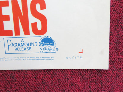 WALK A TIGHTROPE US HALF SHEET (22"x 28") POSTER DAN DURYEA PATRICIA OWENS 1963 Rendezvous Cinema Movie posters