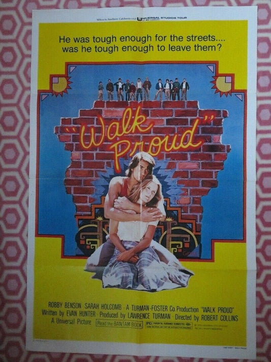 WALK PROUD US ONE SHEET POSTER ROBBY BENSON PEPE SERNA 1979 Movie posters