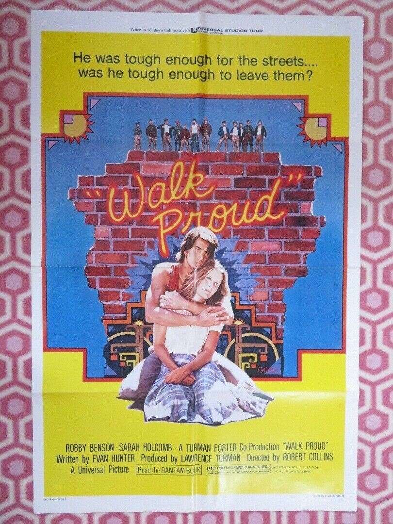 WALK PROUD US ONE SHEET POSTER ROBBY BENSON SARAH HOLCOMB 1979 Rendezvous Cinema Movie posters