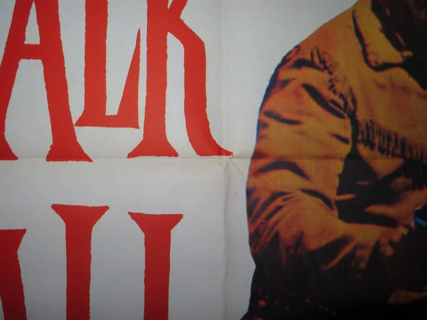 WALK TALL US ONE SHEET POSTER WILLAR PARKER JOYCE MEADOWS 1960 Movie posters