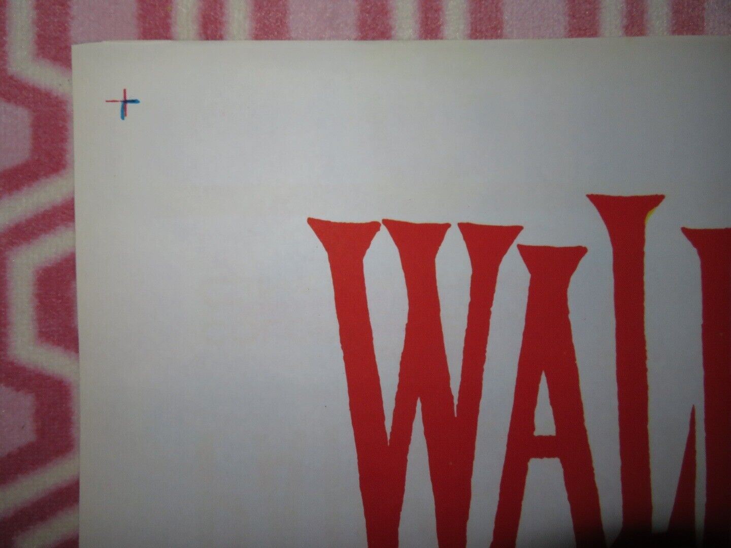 WALK TALL US ONE SHEET POSTER WILLAR PARKER JOYCE MEADOWS 1960 Movie posters