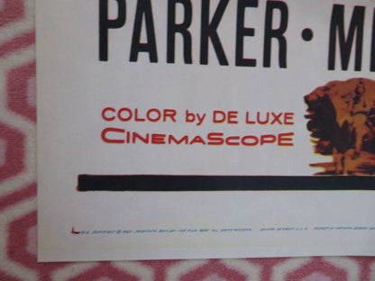 WALK TALL US ONE SHEET POSTER WILLAR PARKER JOYCE MEADOWS 1960 Movie posters