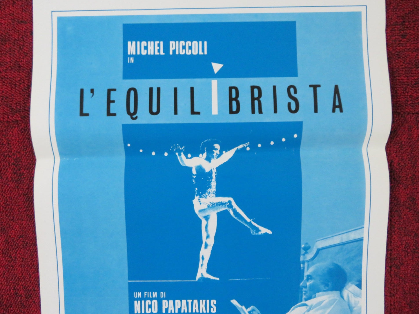 WALKING A TIGHTROPE ITALIAN LOCANDINA POSTER MICHEL PICCOLI 1993 Rendezvous Cinema Movie posters