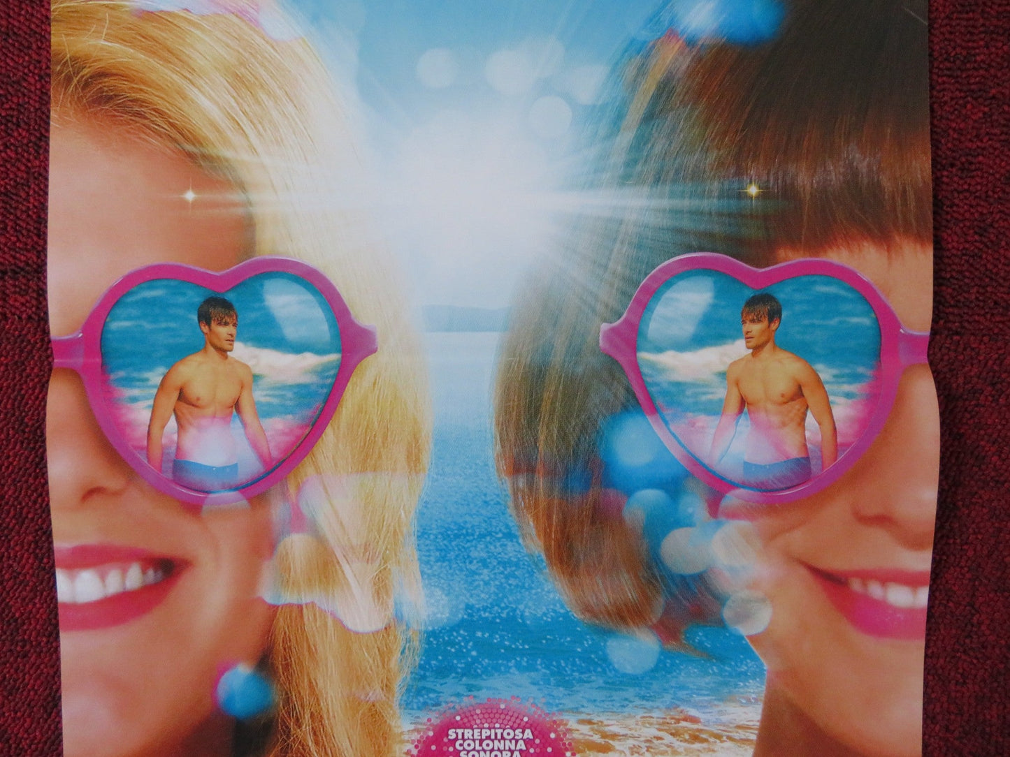 WALKING ON SUNSHINE ITALIAN LOCANDINA POSTER HANNAH ARTERTON A. SCHOLEY 2014 Rendezvous Cinema Movie posters