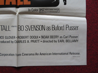 WALKING TALL PART II FOLDED US ONE SHEET POSTER BO SVENSON LUKE ASKEW 1975 Movie posters