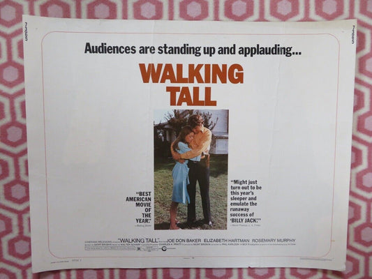 WALKING TALL US HALF SHEET (22"x 28") POSTER JOE DON BAKER 1973 Rendezvous Cinema Movie posters