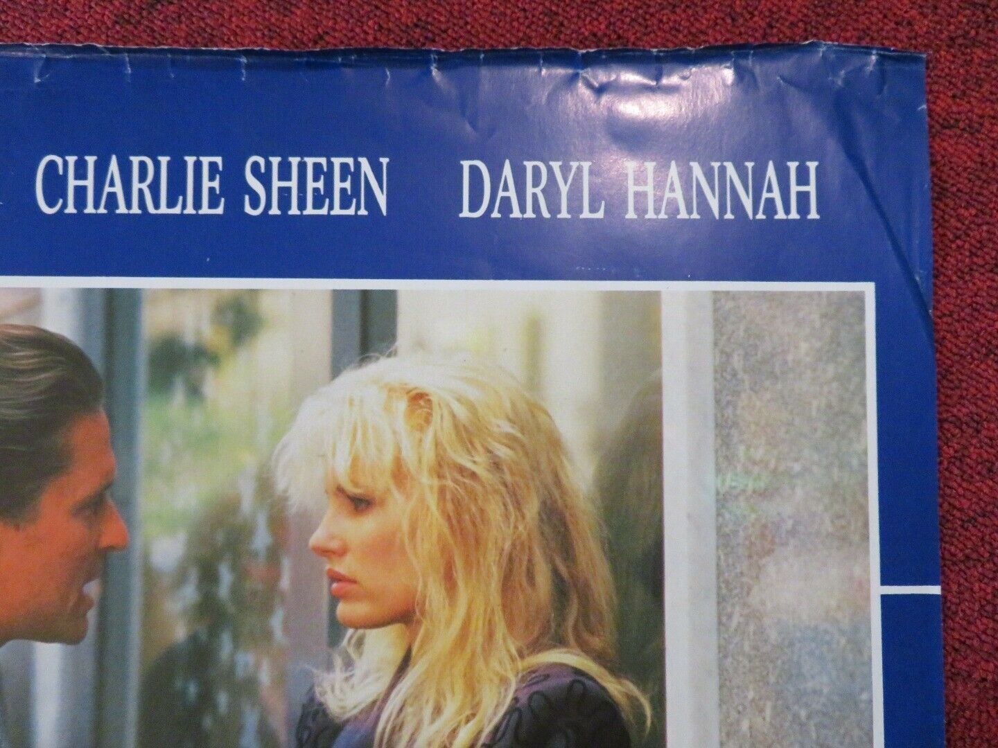 WALL STREET - A ITALIAN FOTOBUSTA POSTER CHARLIE SHEEN MICHAEL DOUGLAS 1987 Movie posters