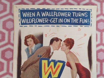 WALLFLOWER US INSERT (14"x 36") POSTER ROBERT HUTTON JOYCE REYNOLDS 1948 - Rendezvous Cinema