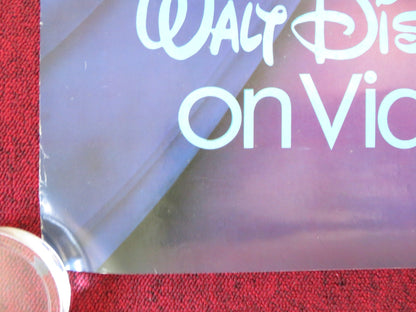 WALT DISNEY CARTOONS ON VIDEOCASSETTE VIDEO POSTER ROLLED DISNEY MICKEY MOUSE Rendezvous Cinema Movie posters