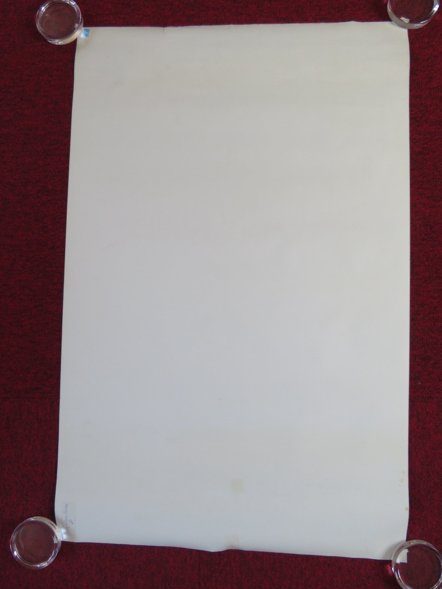 WALT DISNEY CARTOONS ON VIDEOCASSETTE VIDEO POSTER ROLLED DISNEY MICKEY MOUSE Rendezvous Cinema Movie posters