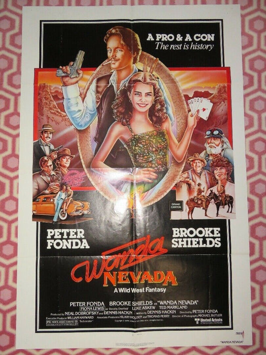 WANDA NEVADA US ONE SHEET POSTER PETER FONDA BROOKE SHIELDS 1979 Rendezvous Cinema Movie posters