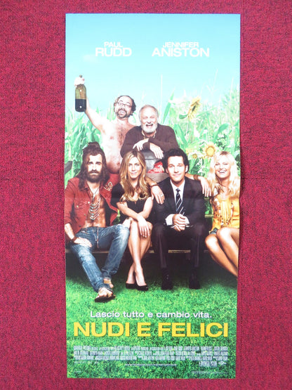 WANDERLUST ITALIAN LOCANDINA POSTER PAUL RUDD JENNIFER ANISTON 2012 Rendezvous Cinema Movie posters
