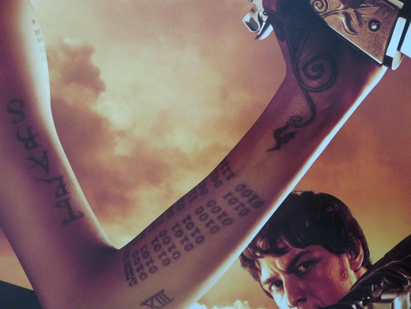 WANTED US ONE SHEET ROLLED POSTER JAMES MCAVOY MORGAN FREEMAN 2008 Rendezvous Cinema Movie posters