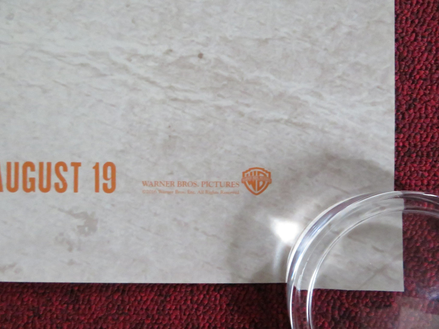 WAR DOGS US ONE SHEET ROLLED POSTER MILES TELLER JONAH HILL 2016 Rendezvous Cinema Movie posters