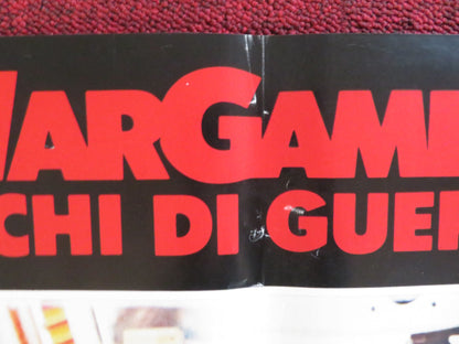 WAR GAMES - A ITALIAN FOTOBUSTA POSTER MATTHEW BRODERICK ALLY SHEEDY 1983 Rendezvous Cinema Movie posters