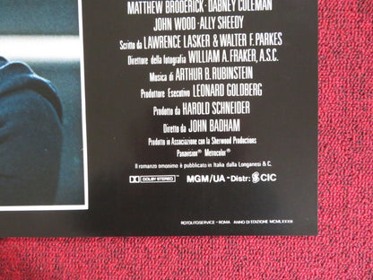 WAR GAMES - D ITALIAN FOTOBUSTA POSTER MATTHEW BRODERICK ALLY SHEEDY 1983 Rendezvous Cinema Movie posters