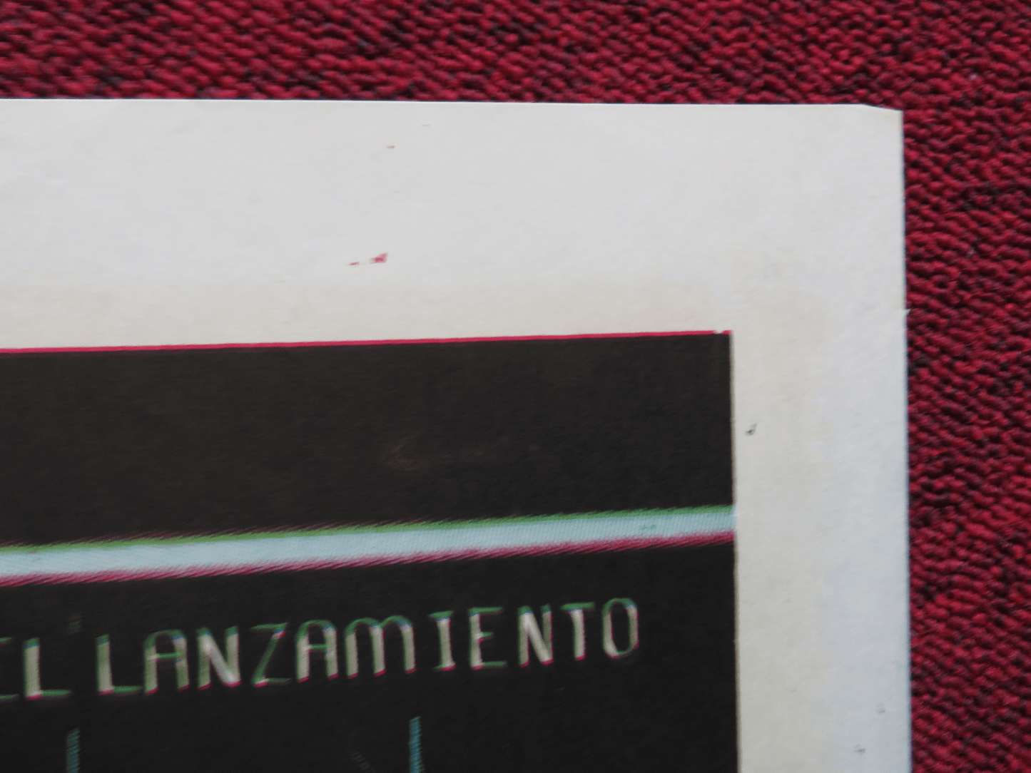 WAR GAMES FOLDED ARGENTINA ONE SHEET POSTER MATTHEW BRODERICK ALLY SHEEDY 1983 Rendezvous Cinema Movie posters