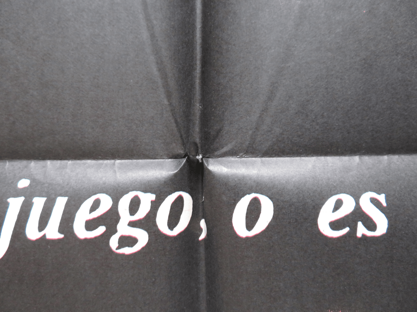 WAR GAMES FOLDED ARGENTINA ONE SHEET POSTER MATTHEW BRODERICK ALLY SHEEDY 1983 Rendezvous Cinema Movie posters