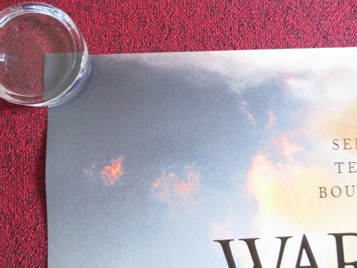 WAR HORSE - B US ONE SHEET ROLLED POSTER JEREMY IRVINE EMILY WATSON 2011 Rendezvous Cinema Movie posters