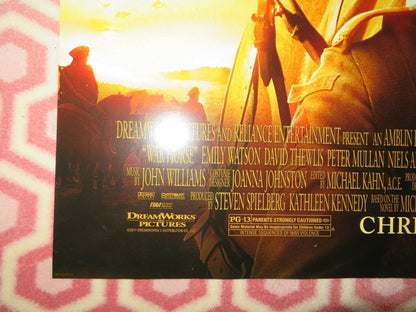 WAR HORSE US ONE SHEET ROLLED POSTER SPIELBERG EMILY WATSON 2011 Movie posters