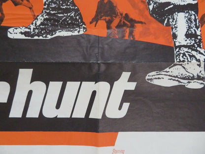 WAR HUNT FOLDED US ONE SHEET POSTER JOHN SAXON ROBERT REDFORD 1962 Movie posters