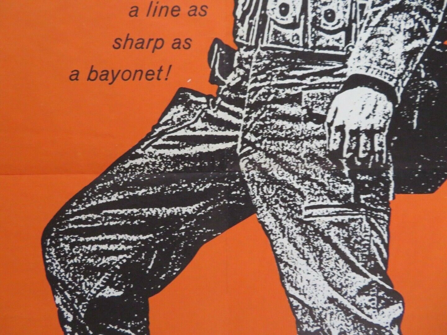 WAR HUNT FOLDED US ONE SHEET POSTER JOHN SAXON ROBERT REDFORD 1962 Movie posters