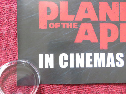 WAR OF THE PLANET OF THE APES UK QUAD ROLLED POSTER ANDY SERKIS WOODY HARRELSON Rendezvous Cinema Movie posters