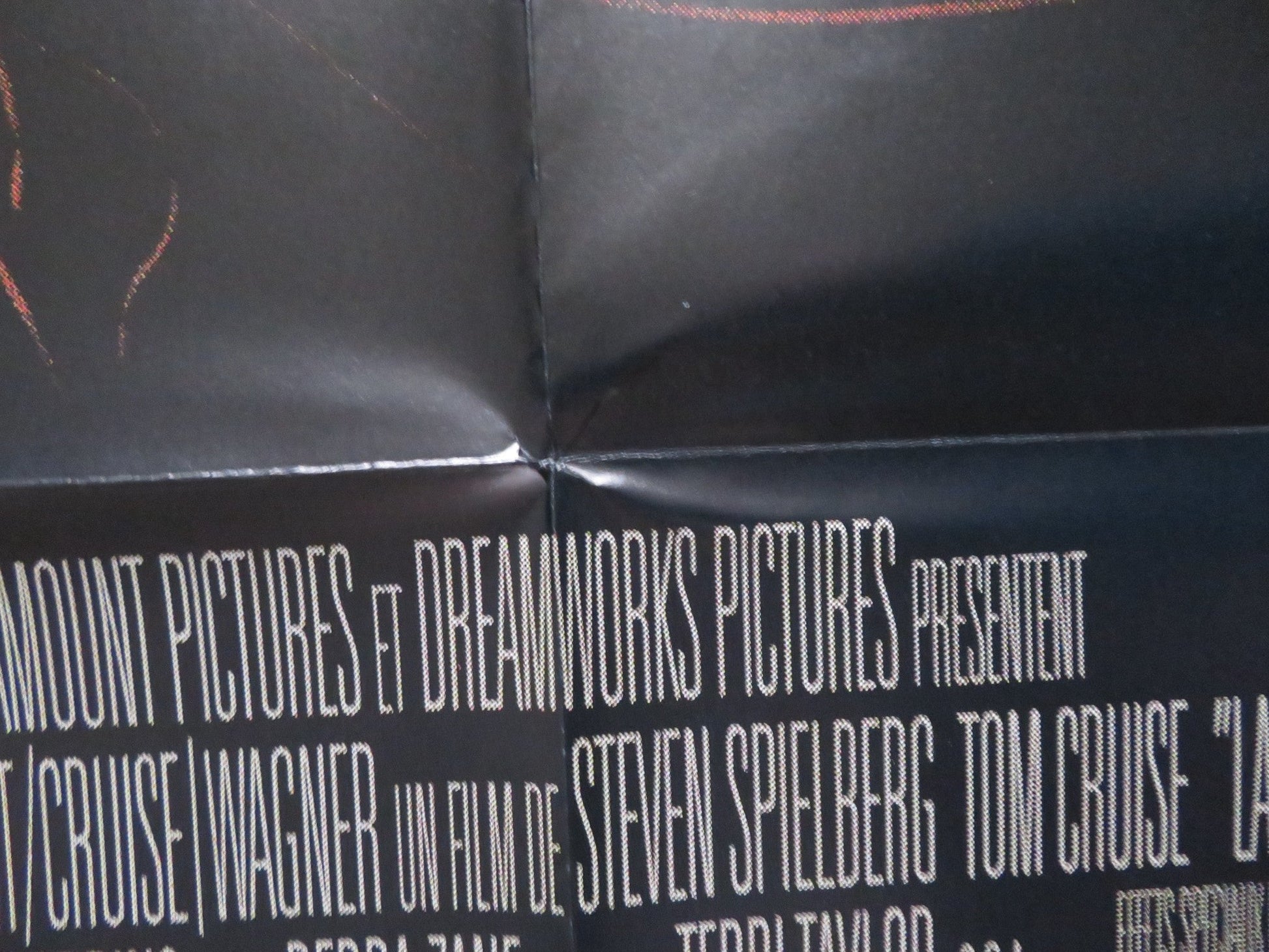 WAR OF THE WORLDS FRENCH DOOR PANEL POSTER TOM CRUISE DAKOTA FANNING 2005 Rendezvous Cinema Movie posters