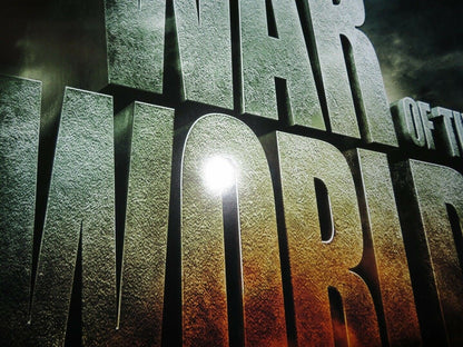 WAR OF THE WORLDS TEASER US ONE SHEET ROLLED POSTER TOM CRUISE SPIELBERG 2005 Movie posters