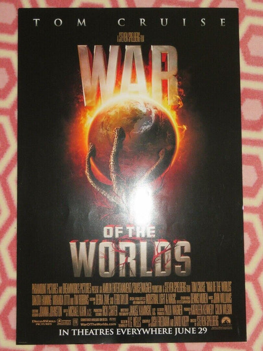 WAR OF THE WORLDS US MINI (13"x 19.5") POSTER TOM CRUISE SPIELBERG 2005 Rendezvous Cinema Movie posters