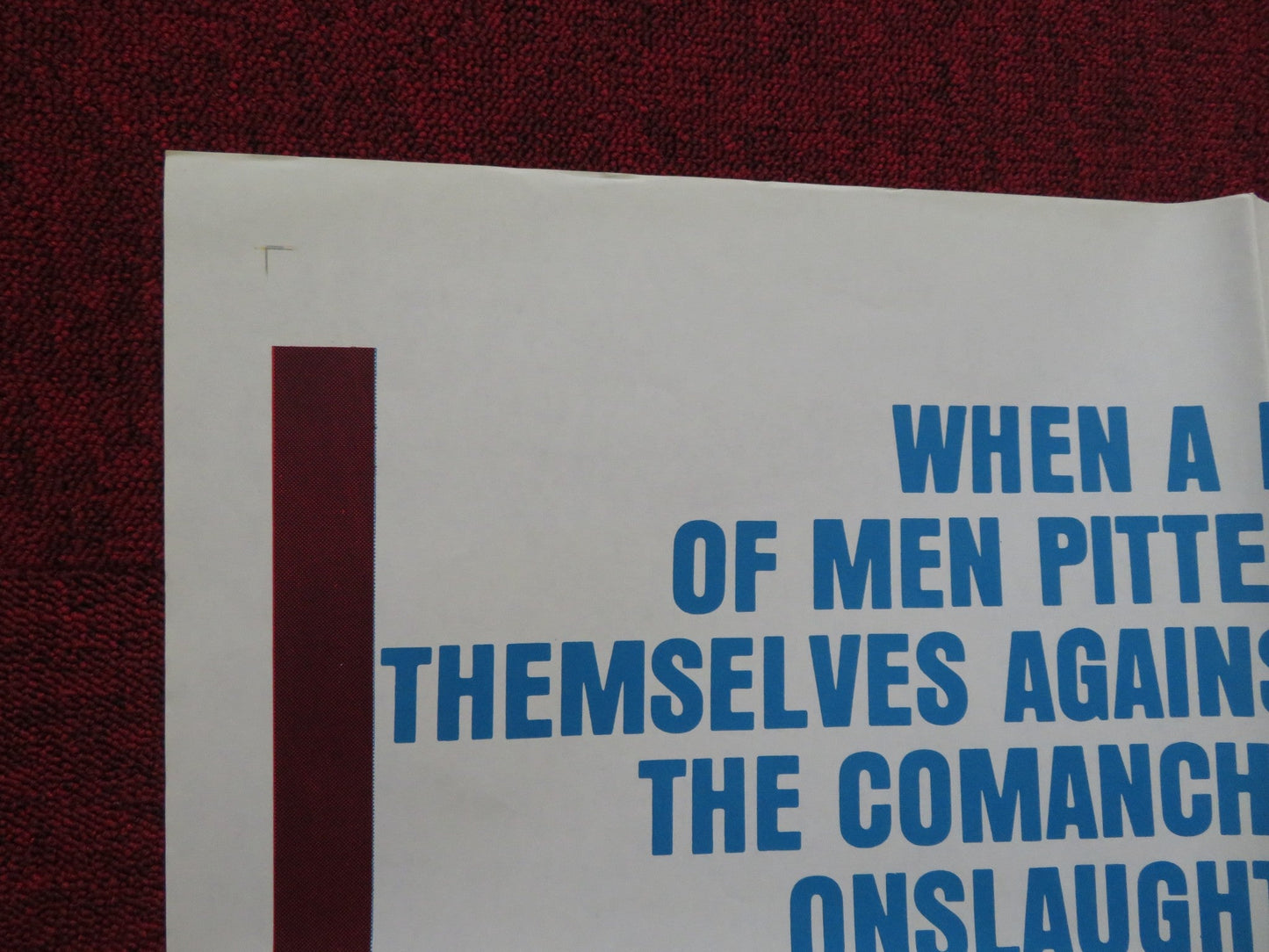 WAR PARTY FOLDED US ONE SHEET POSTER DAVEY DAVISON DONALD BARRY 1965 Rendezvous Cinema Movie posters