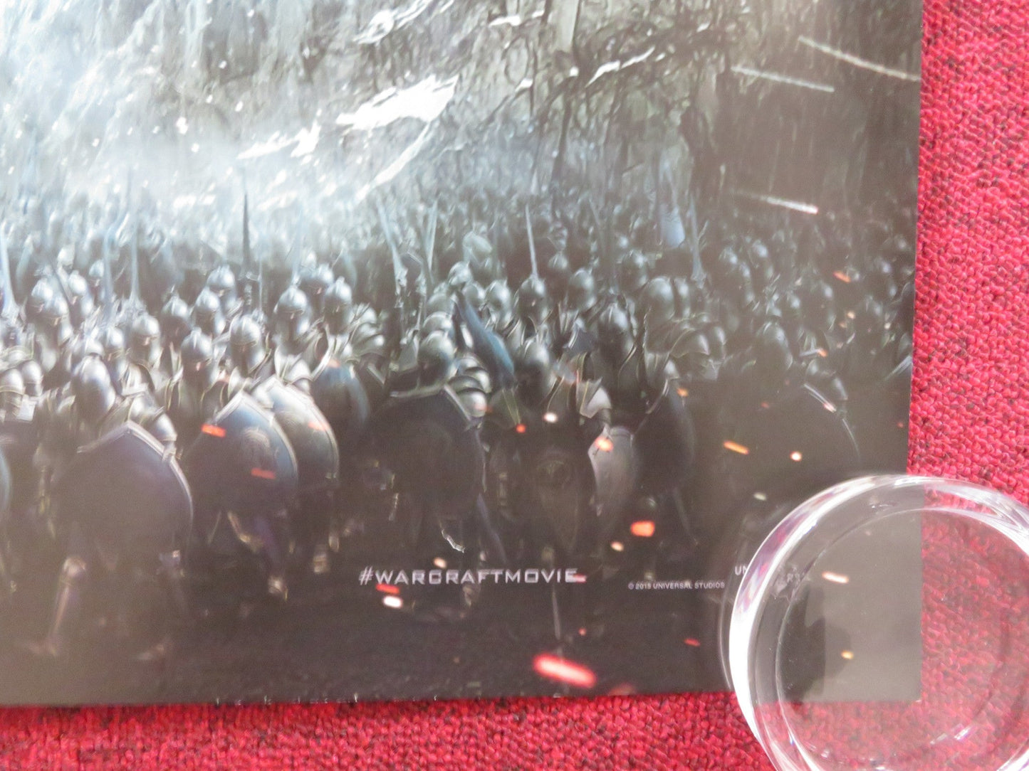 WARCRAFT UK QUAD ROLLED POSTER TRAVIS FIMMEL PAULA PATTON 2016 Rendezvous Cinema Movie posters