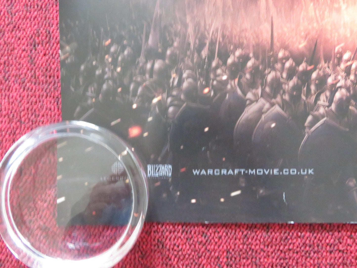 WARCRAFT UK QUAD ROLLED POSTER TRAVIS FIMMEL PAULA PATTON 2016 Rendezvous Cinema Movie posters