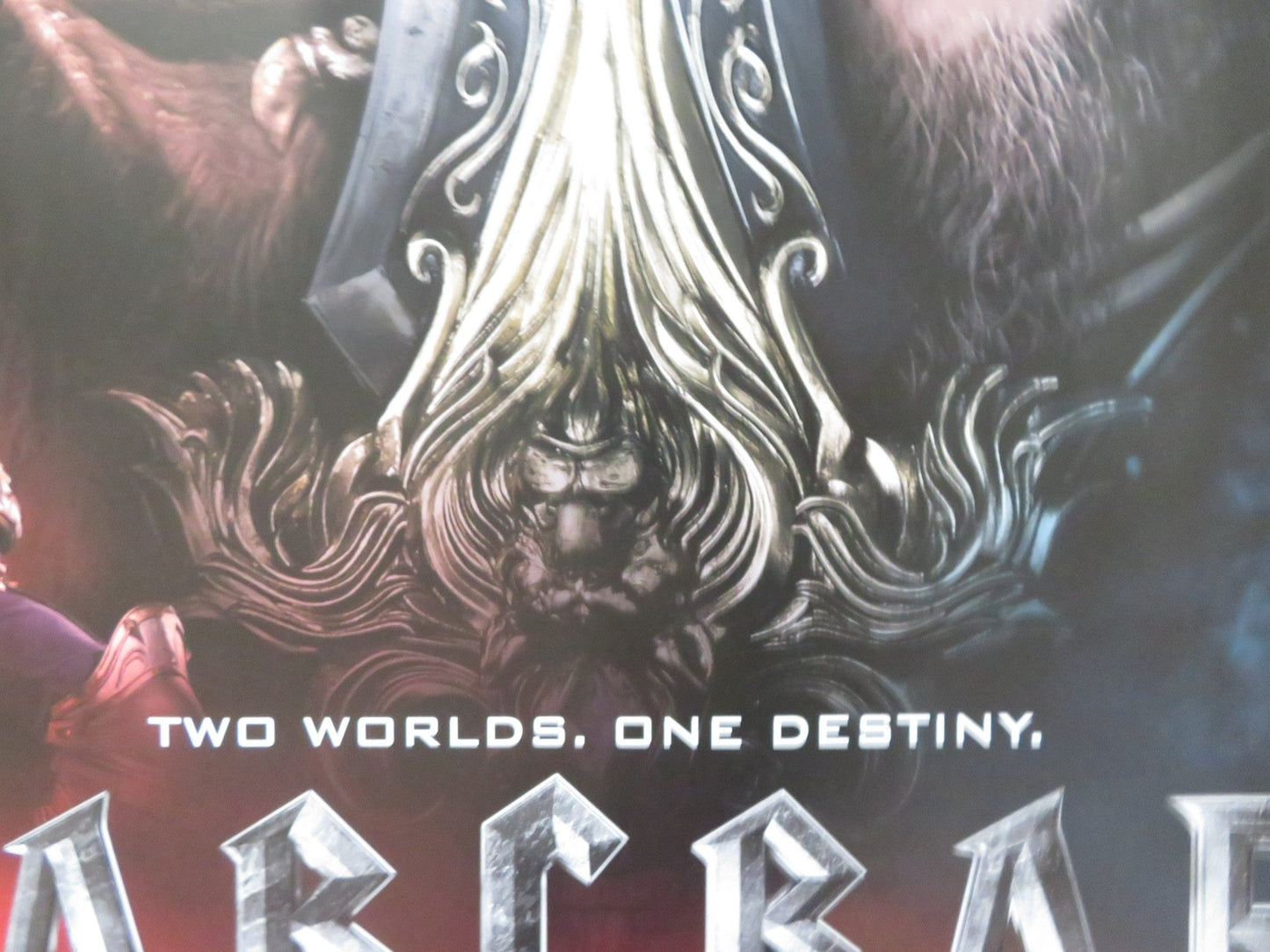 WARCRAFT UK QUAD ROLLED POSTER TRAVIS FIMMEL PAULA PATTON 2016 Rendezvous Cinema Movie posters