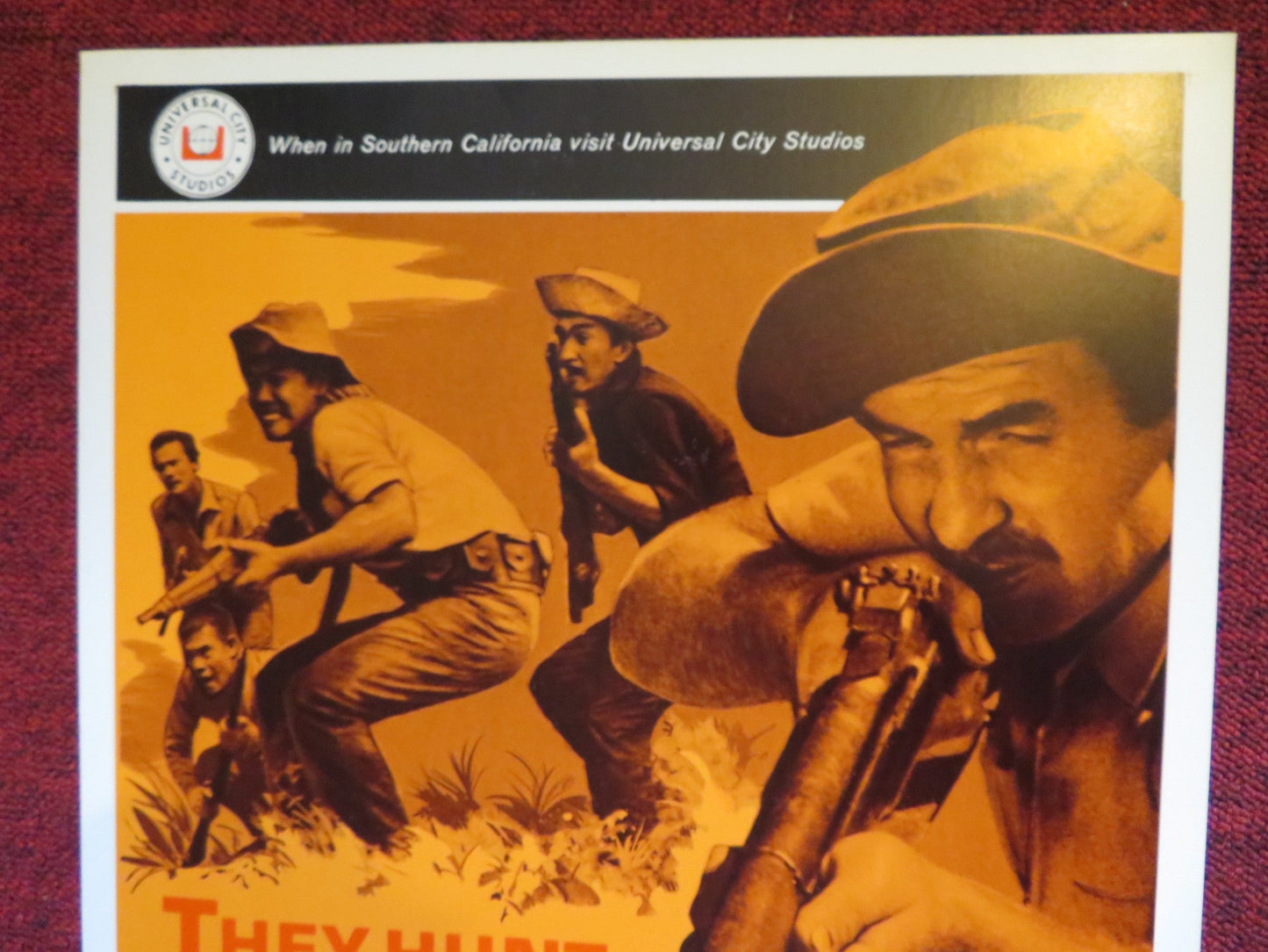 WARKILL US INSERT (14"x 36") POSTER GEORGE MONTGOMERY TOM DRAKE 1968 Rendezvous Cinema Movie posters