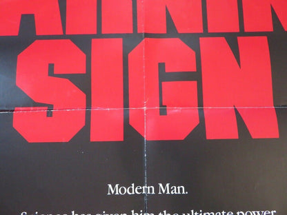 WARNING SIGN US ONE SHEET POSTER SAM WATERSTON YAPHET KOTTO 1985 Movie posters