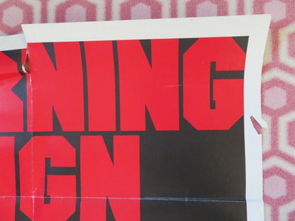 WARNING SIGN US ONE SHEET POSTER SAM WATERSTON YAPHET KOTTO 1985 Movie posters