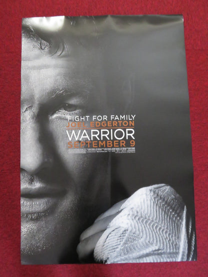 WARRIOR - b US ONE SHEET ROLLED POSTER TOM HARDY JOEL EDGERTON 2011 Rendezvous Cinema Movie posters