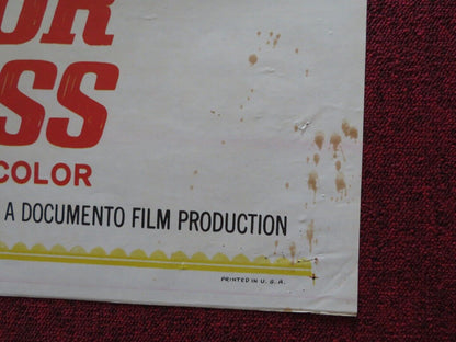 WARRIOR EMPRESS FOLDED US ONE SHEET POSTER KERWIN MATHEWS TINA LOUISE 1960 Movie posters