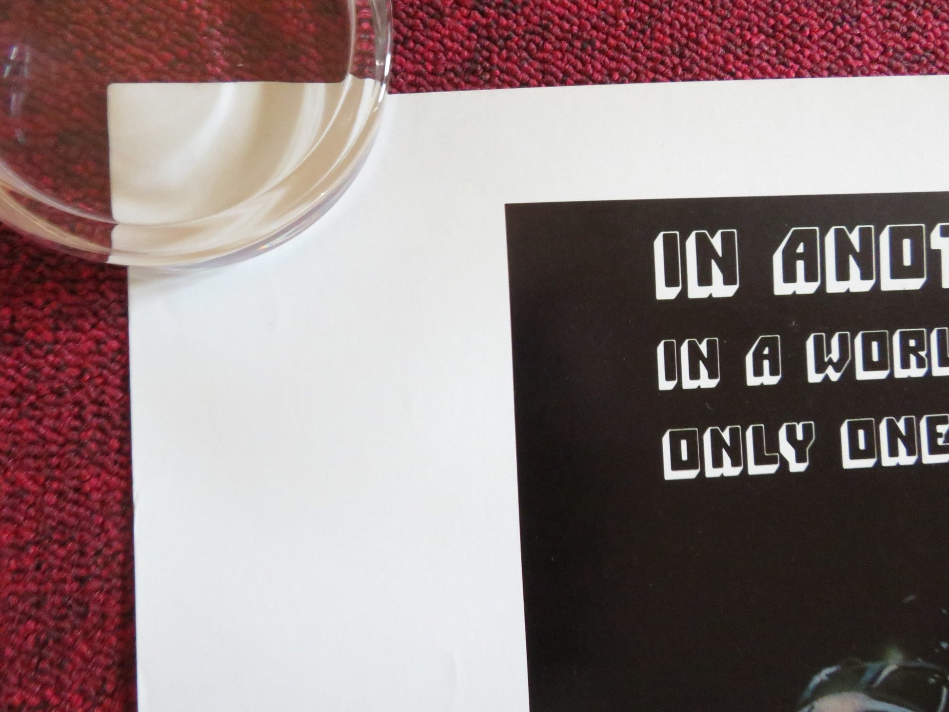 WARRIOR OF THE LOST WORLD ROLLED 37" X 24" POSTER ROBERT GINTY DONALD PLEASENCE Rendezvous Cinema Movie posters