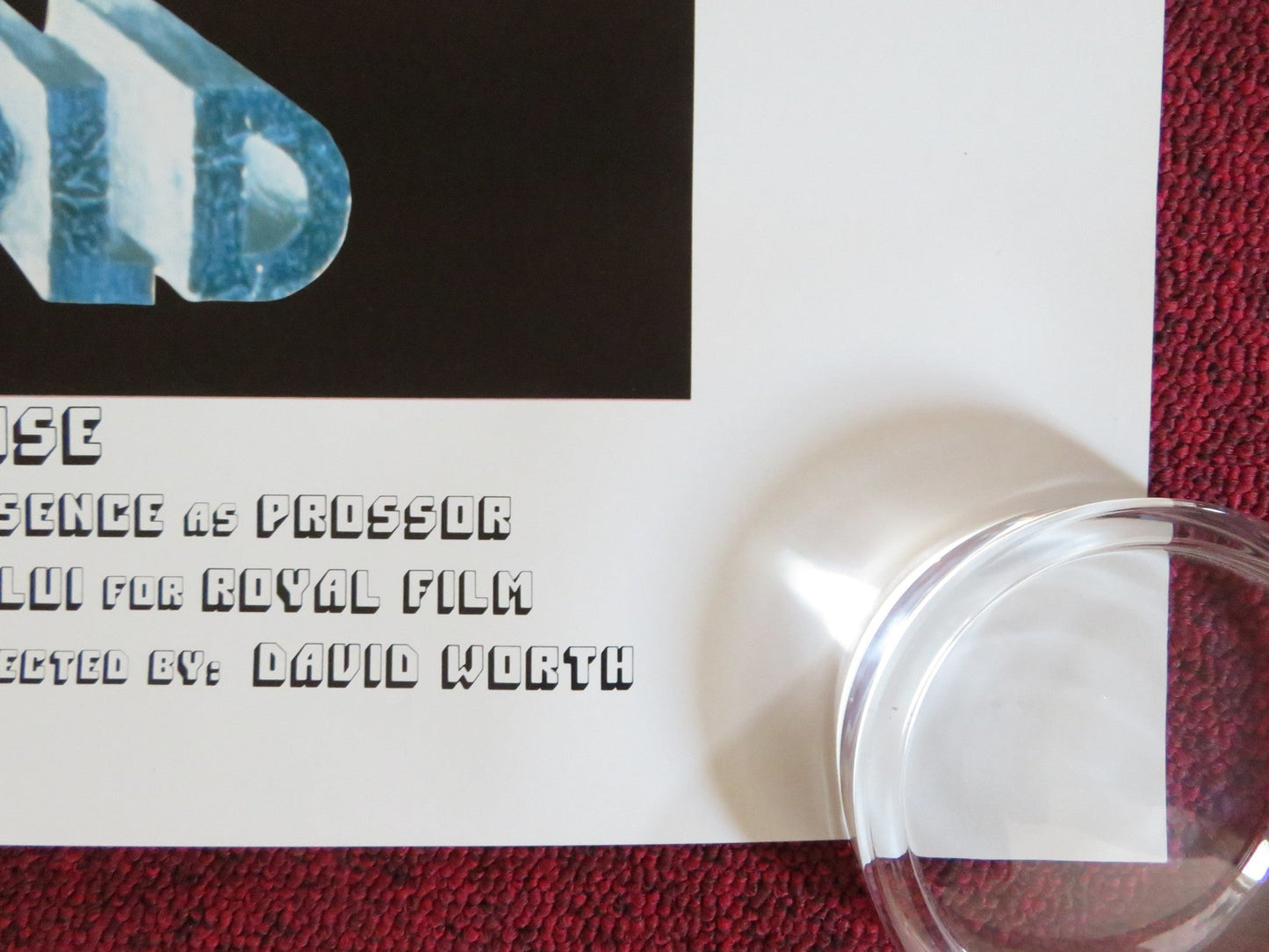 WARRIOR OF THE LOST WORLD ROLLED 37" X 24" POSTER ROBERT GINTY DONALD PLEASENCE Rendezvous Cinema Movie posters